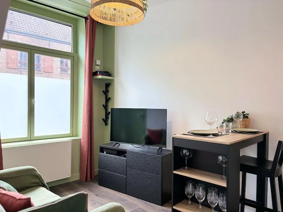 Vieux-Lille - Deux Pieces De Charme Lägenhet